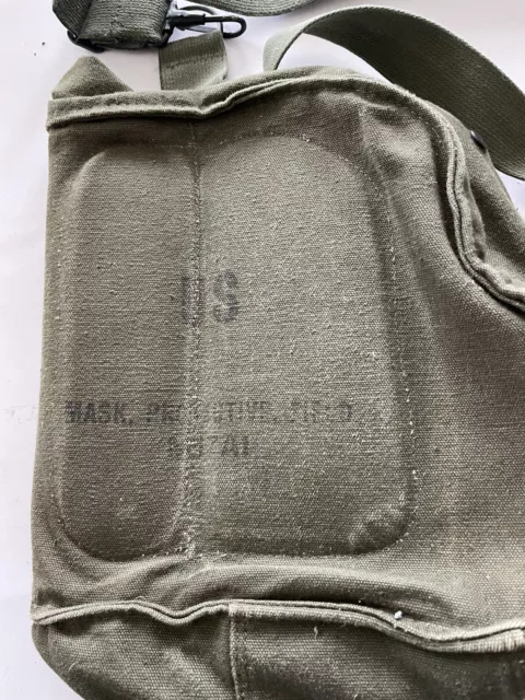US Military Gas Mask Bag Only M17 A1