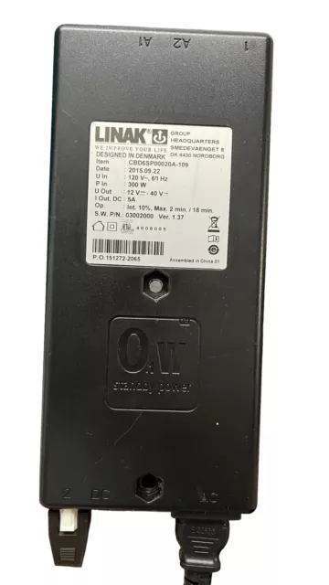 LINAK CBD6S Compact Control Box For Adjustable Desk Black CBD6SP00020A-109