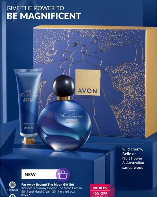 AVON FAR AWAY Beyond The Moon Gift Set 20.99 PicClick UK