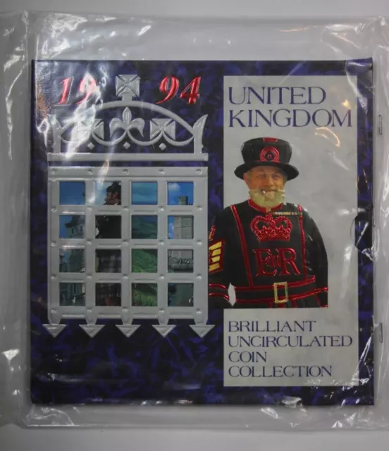 1994 United Kingdom Brilliant Uncirculated Coin Collection (Mint Set)