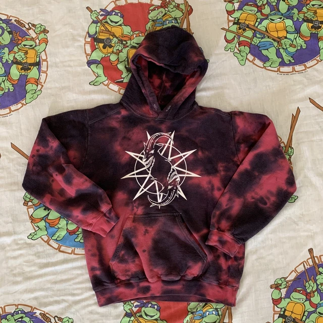 Vintage Slipknot Goat TyeDye Pullover Hoodie men’s Small