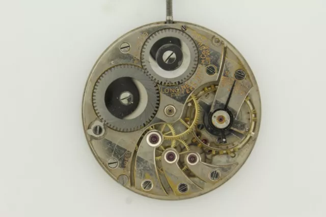 Longines For Tiffany & Co. 15 Jewel 38.Mm Pocket Watch Movement Winds At 12:00