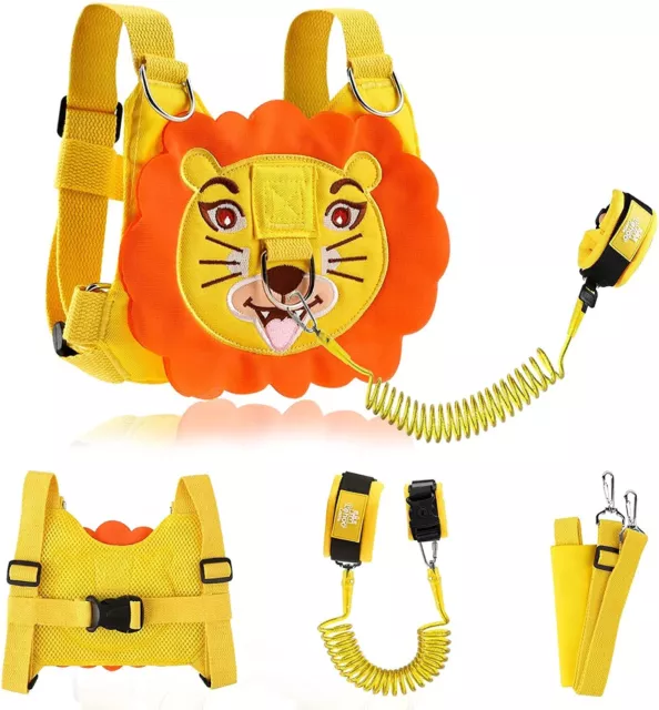 Lehoo Castle Toddler Reins, Child Leash Harness, 4 in 1 Reins for Toddlers, Todd