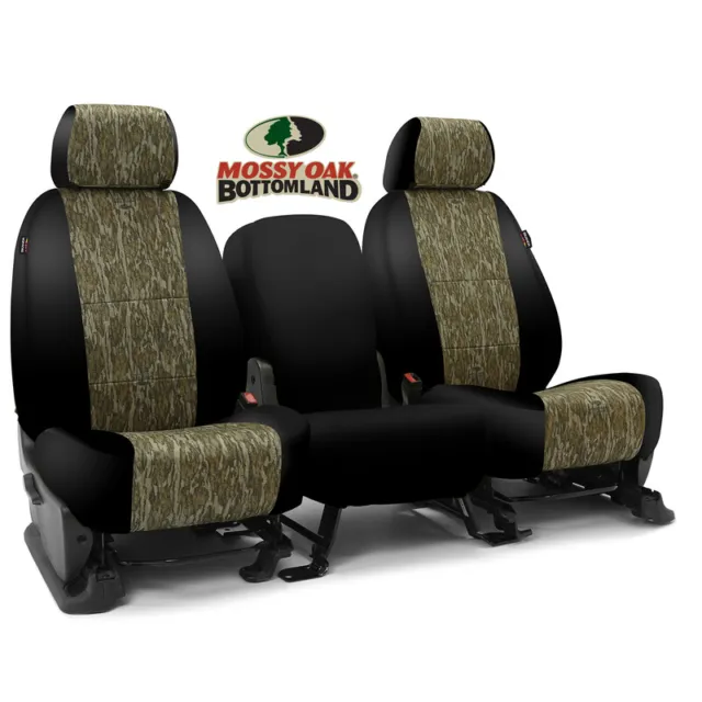 Coverking Neosupreme Mossy Oak Bottomland Seat Cover for 2004-2009 Yamaha Rhino