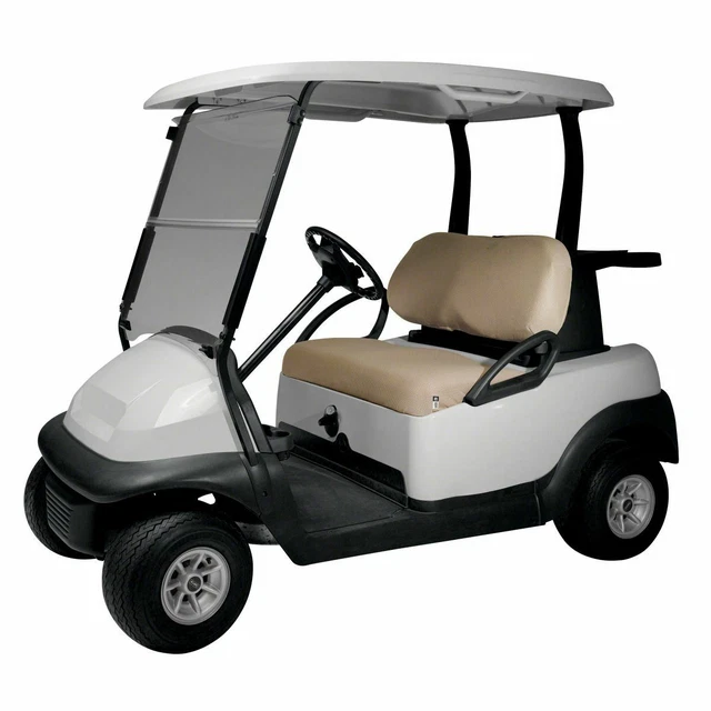 Coprisedile passeggino da golf Fairway rete diamantata cachi