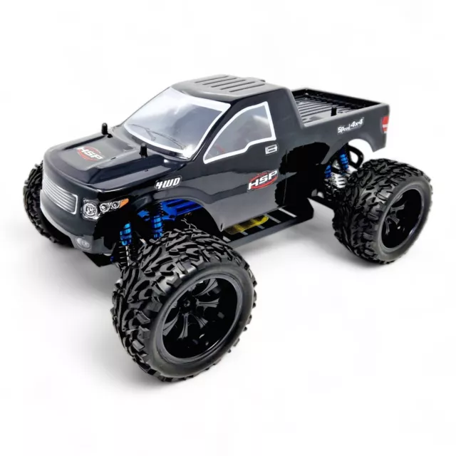 HSP RC Monster Truck Remote Controlled Car 1:10 Scale Ready to Run with Battery