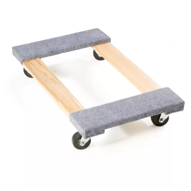 30 In x 19 In 1000 lb. Capacity Hardwood Dolly (New)