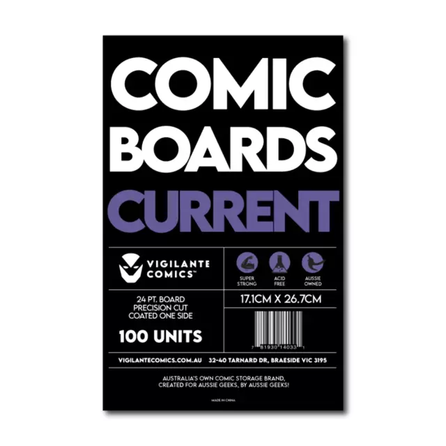 Comic Book Boards - Golden, Silver & Current