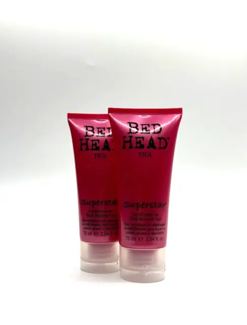 2x Tigi Bed Head BH SUPERSTAR Conditioner MINI  75ml G182