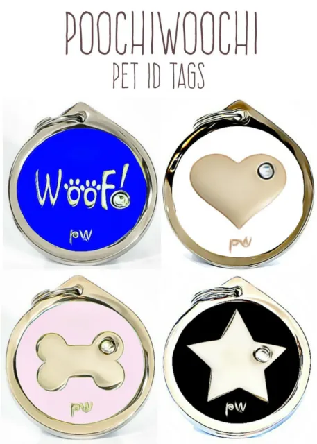 Pet Dog Tag Personalised Dog/Cat Engraved ID Pet Tags Cat Identification Colllar