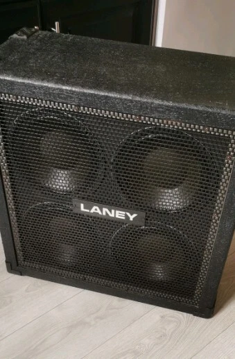 Laney Bass 4x10 Speaker Cab Bass Guitar Rig