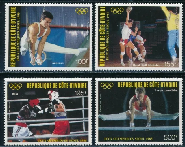 Ivory Coast - Seoul Olympic Games MNH Sports Stamps Set Athletics (1988)