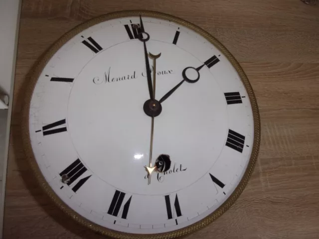 mouvement regulateur comtoise horloge de parquet à trotteuse