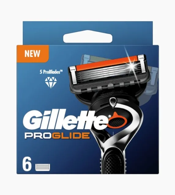 Lot de 6 Lames Gillette Proglide Gillette Pro Glide