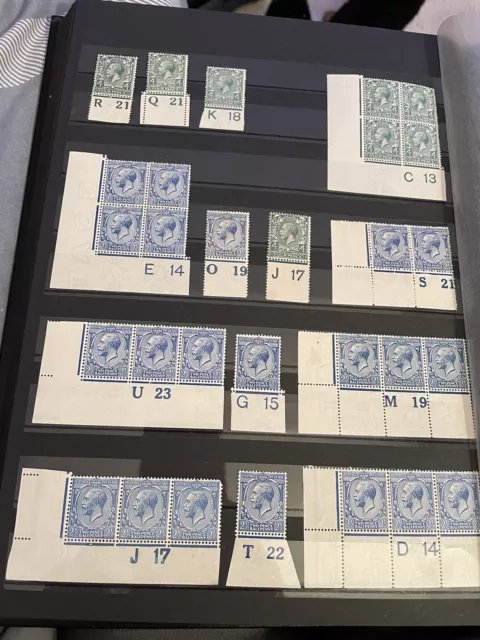 Gb King George V Stamps  Mounted Mint