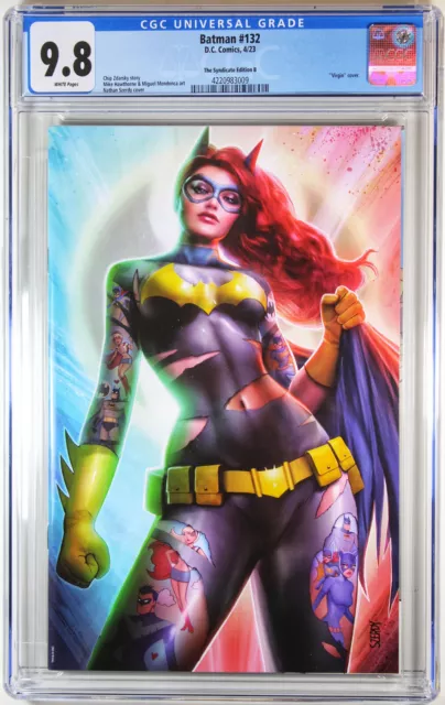 Batman #132 (Nathan Szerdy Batgirl Tattoo Virgin Variant) ~ Cgc Graded 9.8 Nm/M
