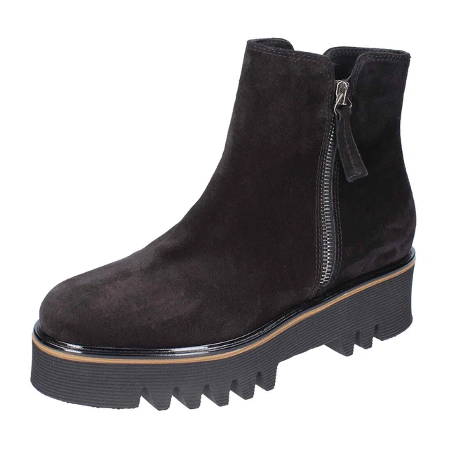 SCARPE DONNA JEANNOT EU stivaletti nero camoscio DE144 ot EUR 24