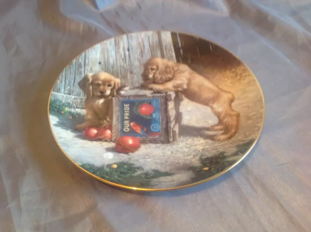 Hamilton Collection 'double Take' Collectors Plate