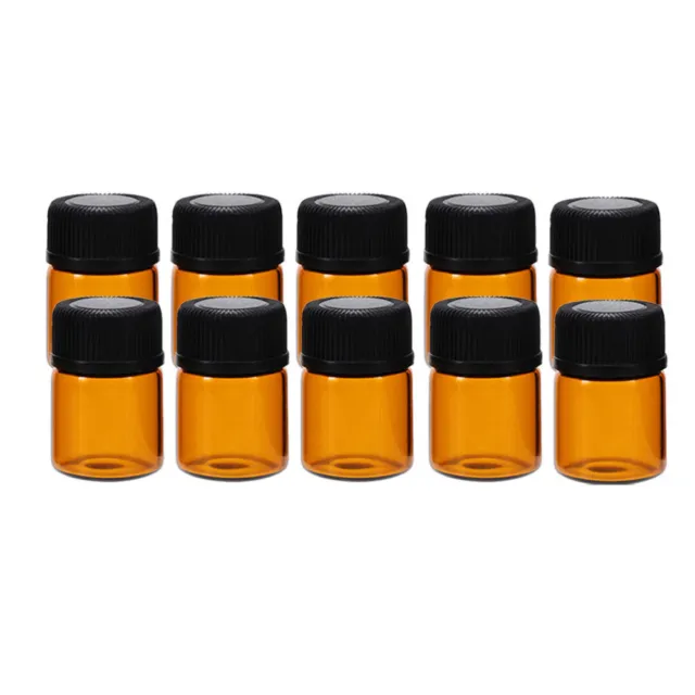 24 pz bottiglie di vetro in polvere bottiglia olio essenziale bottiglia con tappi fiale profumo