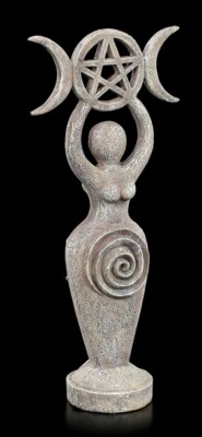 Effetto DEA Spiral Dea Figura Fantasy Götterfigur Altare Decorazione 