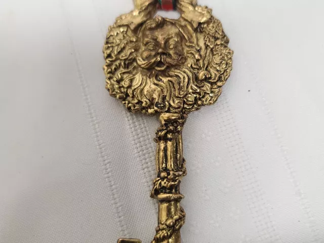 5.5 Magic Santa Key Ornament Heavy Metal Key For Santa by Imagine Nation  Elves