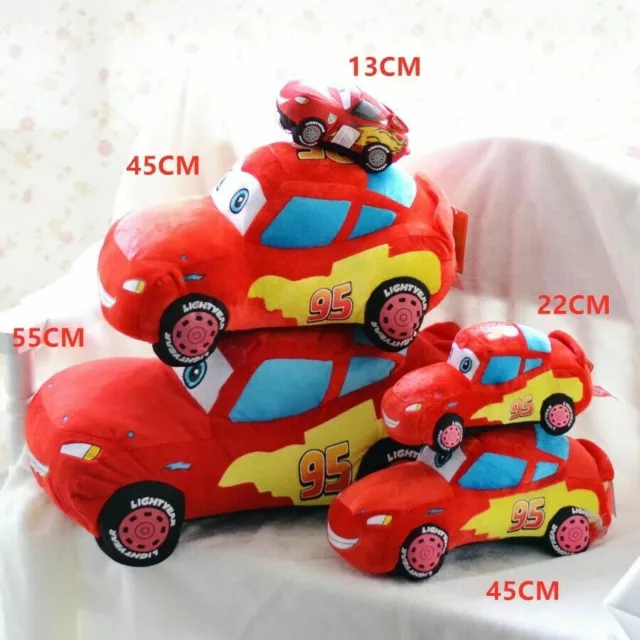 22CM LIGHTENING MCQUEEN Disney Cars Pixar Soft Plush Doll Decor Pillow Kids  Toy $22.95 - PicClick AU