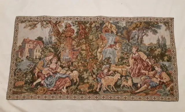 https://www.picclickimg.com/PgQAAOSwfkVliML1/Vintage-French-Tapestry-Antique-tapestry-romantic-scene-wall.webp