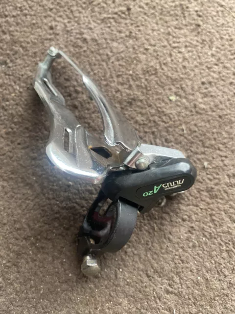 Shimano Altus A20 FD-AT20 Front Mech Derailleur 28.6mm Clamp Band On Bottom pull
