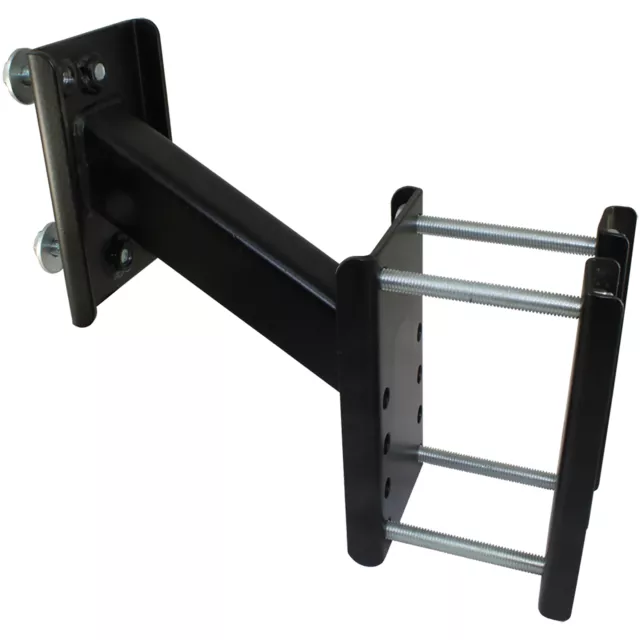 Black Trailer Spare Tire Bracket Carrier Holder Mount