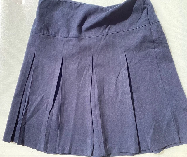 Gonna scuola a pieghe blu navy taglia 11-12 anni di Smart Start