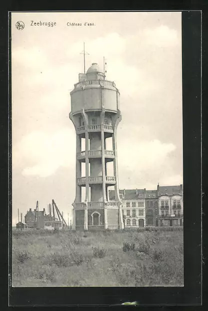 CPA Zeebrugge, Chateau d´eau