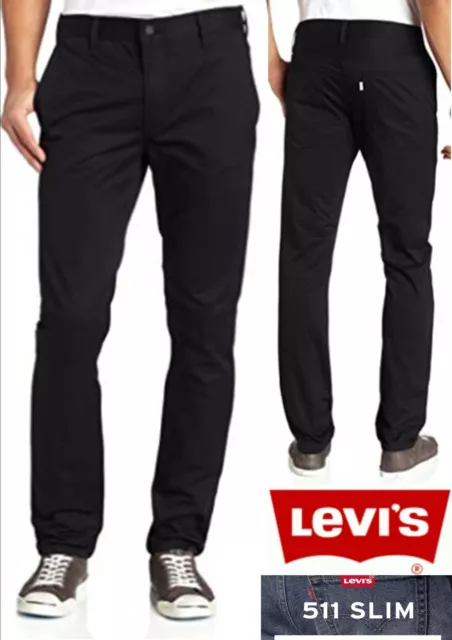 LEVI S MEN S 511 Slim Fit Stretch Hybrid Trouser Pants Jeans