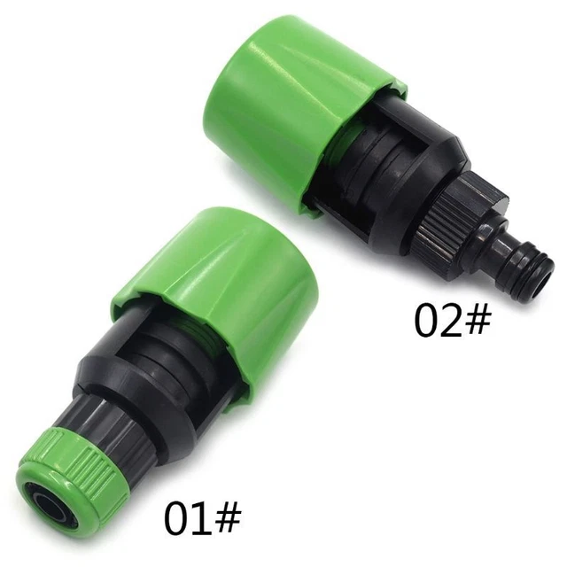 Universal Tap to Hose Pipe Snap Connector Mixer Garden Kitchen Watering Adaptor 2