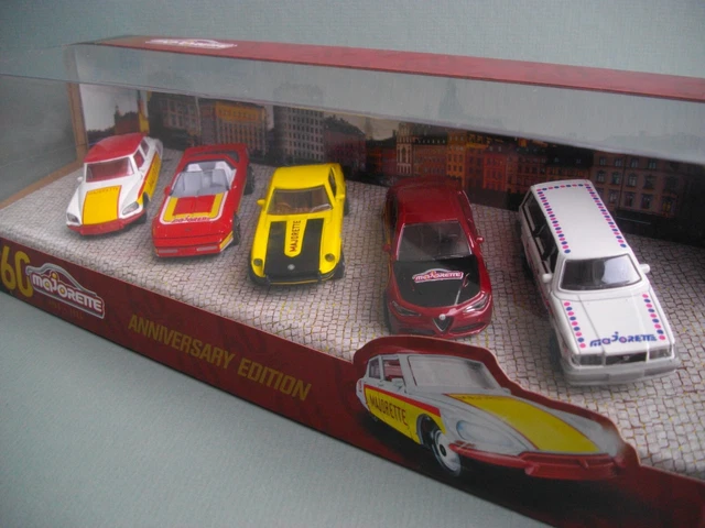 Coffret Collector 6 Voitures F1 Majorette - Édition 60 Ans (1964-2024) - Neuf