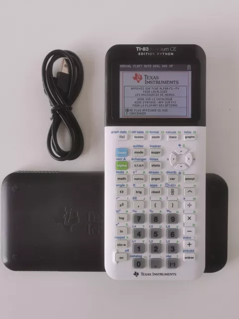 Calculatrice mode examen Texas Instruments Ti-83 Premium CE édition Python