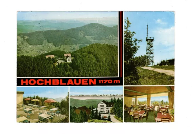 AK Ansichtskarte Hotel Hochblauen bei Badenweiler / Schwarzwald