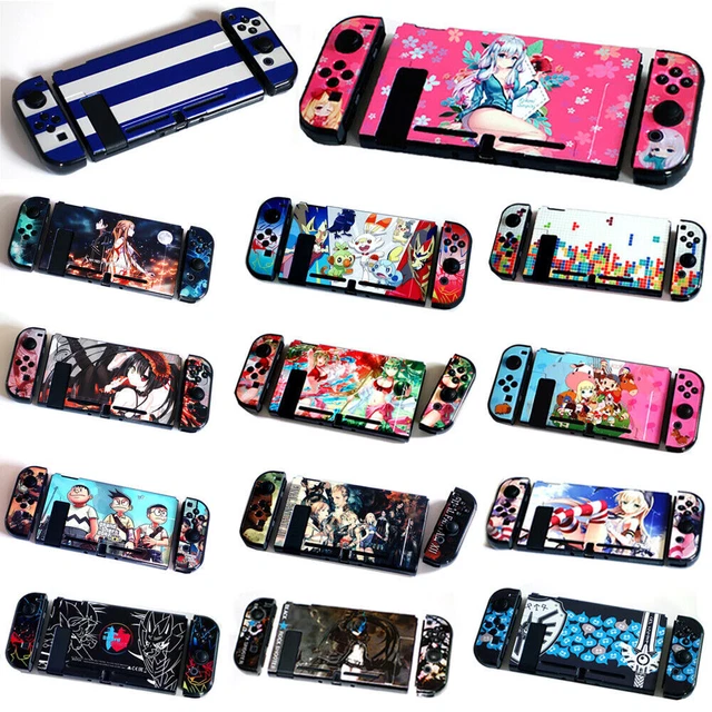 NEW PROTECTION CASE Grip Hard Thin Cover Shell Dockable for Nintendo