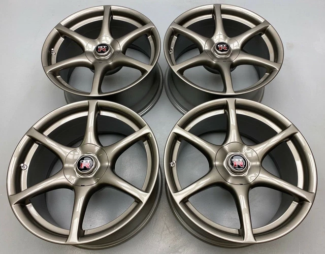 Spec V Stock Rims GENUINE NISSAN GTR R34 V Spec Ii Skyline Bbs Forged 9 X 18 Alloy Wheels ...