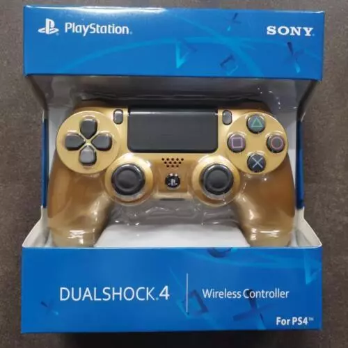 Lux DualShock 4 24k Gold and Diamond controller for Sony