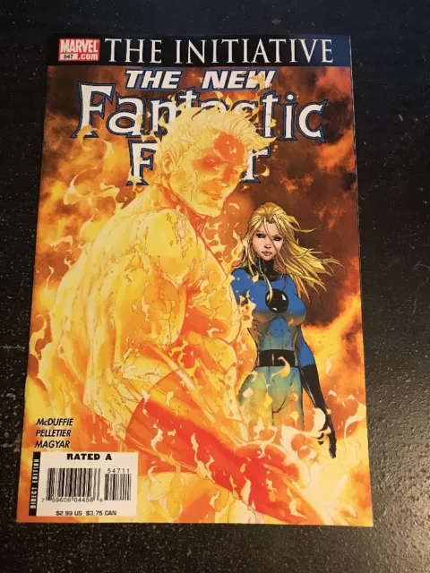 Fantastic Four#547 Incredible Condition 9.4(2007) Micheal Turner Cover!!