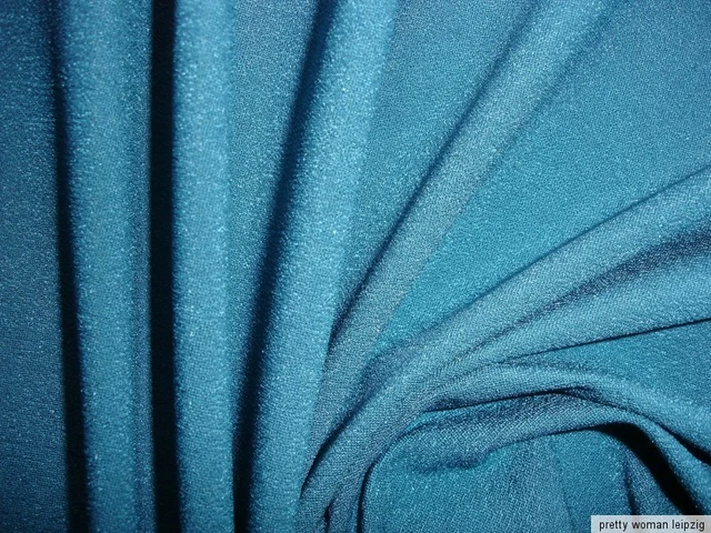 1 Lfm Jersey 2,90€/m² secret lagoon 160cm breit, 34% Elasthan KC50
