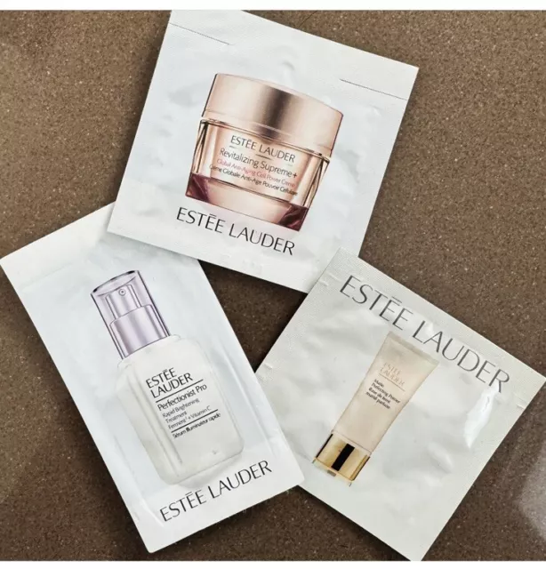 3 x ESTÉE LAUDER skincare samples - New & Sealed - Free Post