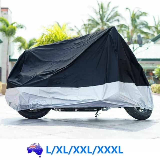 L-XXXXL Motorcycle Cover Motorbike Cruiser Scooter Motor Bike Waterproof Storage