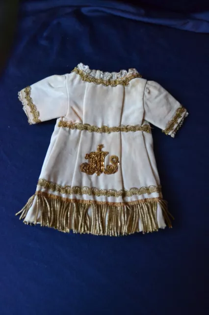 antikes Bambino Jesuskind Fatschenkind Puppenkleid Kleid um 1900 Baby Puppe