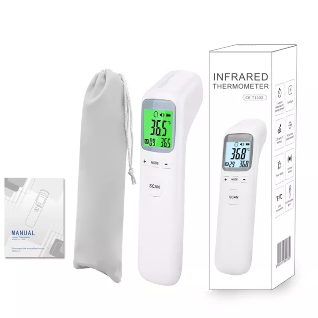 Digital Forehead Thermometer Non-Touch for Adults, Children & Babies IR Sensors