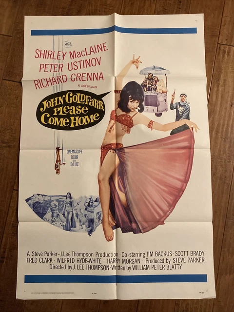 John Goldfarb Please Come Home - Original 1sheet Poster   - Shirley MacLaine
