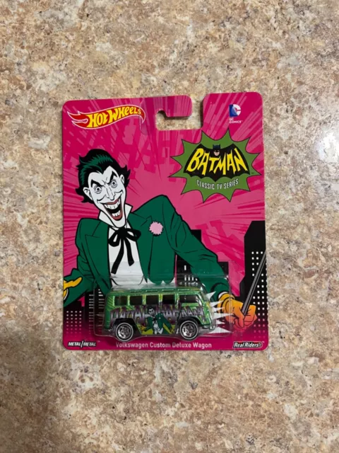 Hot Wheels Classic TV Series Batman Joker's Volkswagen Custom Deluxe Wagon