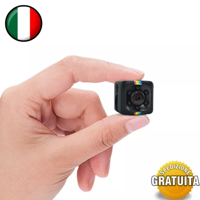 MINI TELECAMERA SPIA Hd Micro Camera Nascosta Videocamera Videosorveglianza  Spy EUR 9,90 - PicClick IT