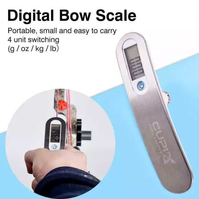 Archery Tool Digital Bow Scale For Draw Weight Hunting Long Bow Compound Z7X3