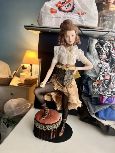 Franklin Heirloom ULTRA RARE porcelain doll Gilda